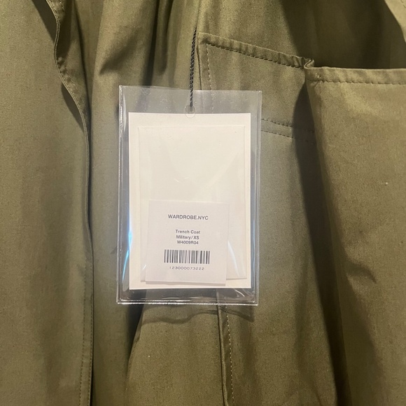 Wardrobe NYC Trench Coat NWT - Picture 4 of 7